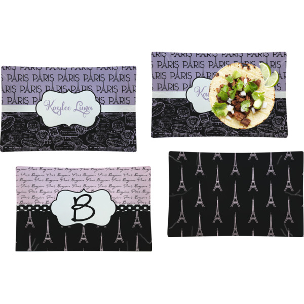 Custom Design - Set of Rectangular Dinner Plates