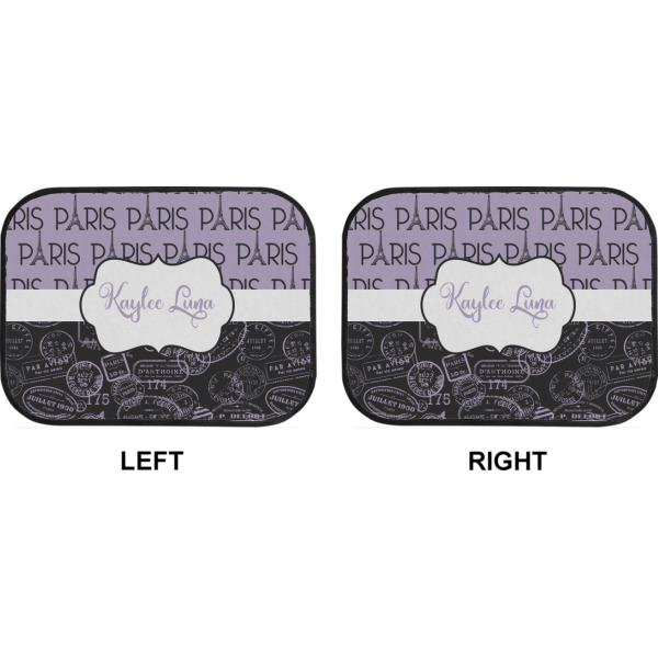 Custom Design - Car Floor Mats (Back Seat) (Approval)