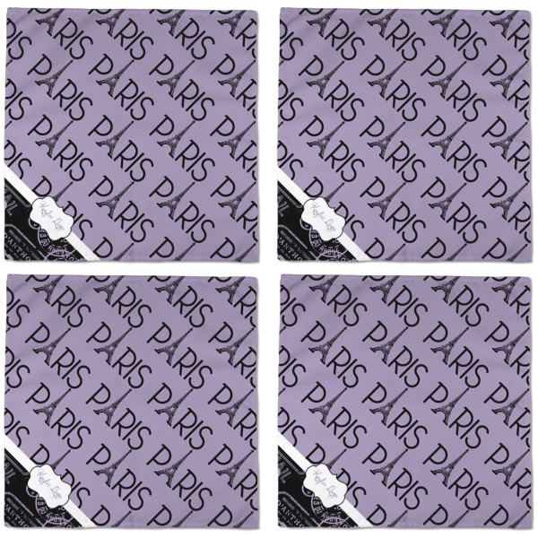 Custom Design - Cloth Napkins - Personalized Dinner (APPROVAL) Set of 4