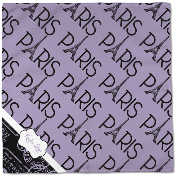 Custom Design - Cloth Napkins - Personalized Dinner (Full Open)