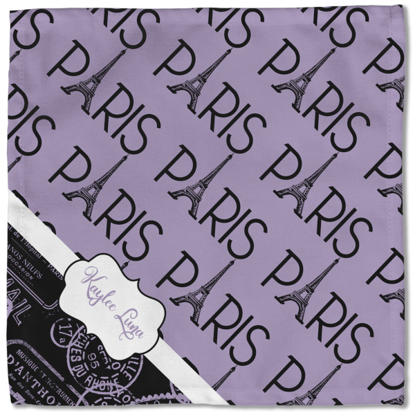 Custom Design - Cloth Napkins - Personalized Lunch (Single Full Open)