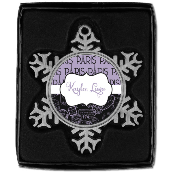 Custom Design - Vintage Snowflake - In box