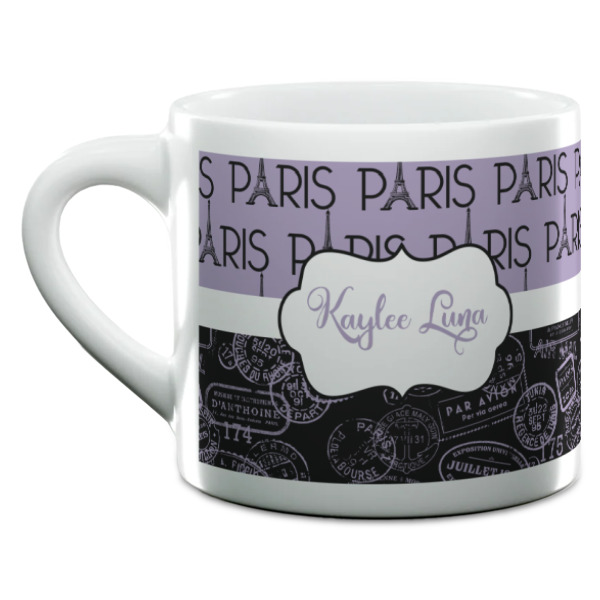 Custom Design - Double Shot Espresso Cup - Single Front