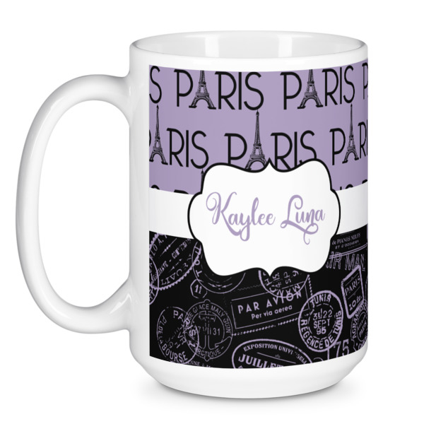 Custom Design - Coffee Mug - 15 oz - White