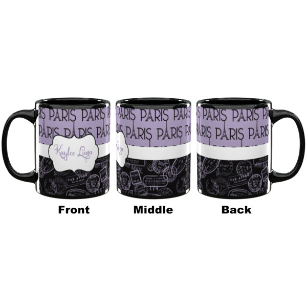 Custom Design - Coffee Mug - 11 oz - Black APPROVAL