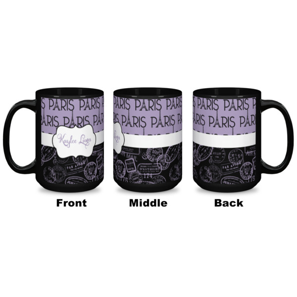 Custom Design - Coffee Mug - 15 oz - Black APPROVAL