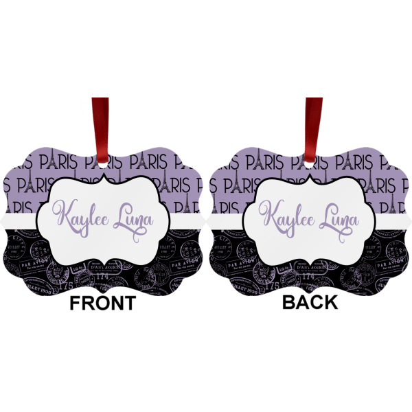 Custom Design - Metal Benilux Ornament - Front and Back (APPROVAL)