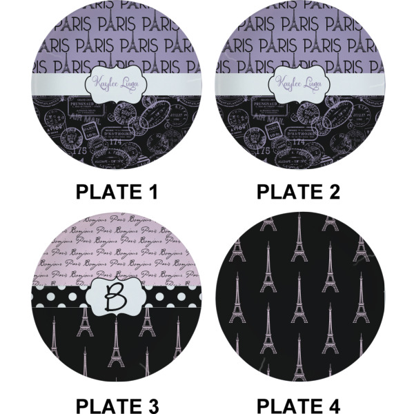 Custom Design - Set of Appetizer / Dessert Plates (Approval)