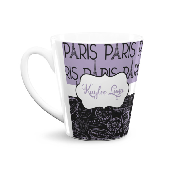 Custom Design - 12 Oz Latte Mug - Front