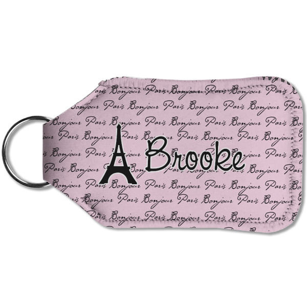 Custom Design - Sanitizer Holder Keychain - Small (Back)