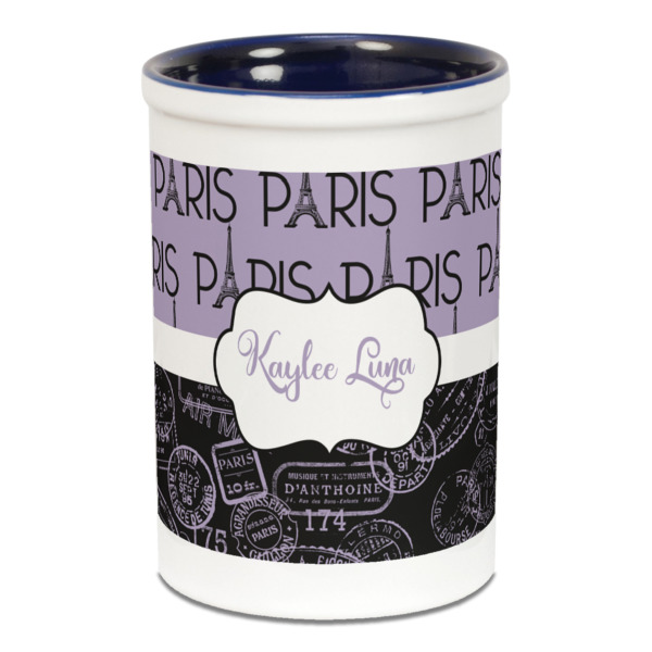 Custom Design - Pencil Holder - Blue