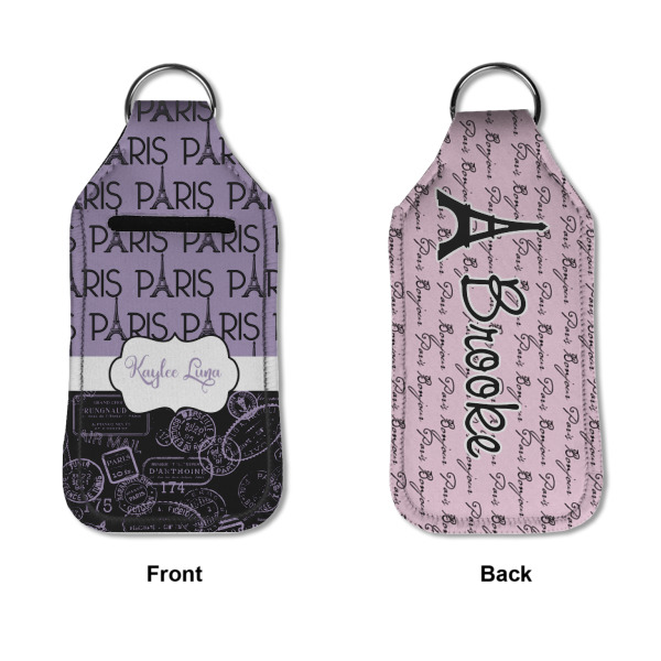 Custom Design - Sanitizer Holder Keychain - Large APPROVAL (Flat)