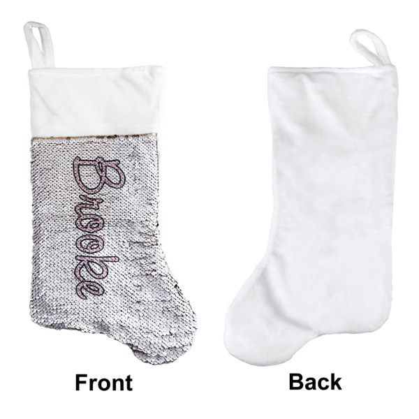 Custom Design - Sequin Stocking - Approval
