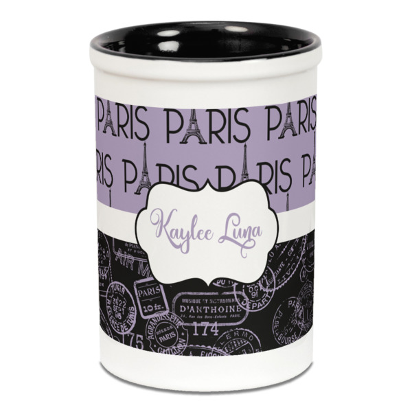 Custom Design - Pencil Holder - Black