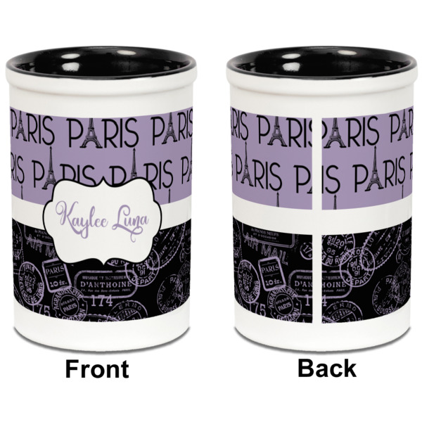 Custom Design - Pencil Holder - Black - approval