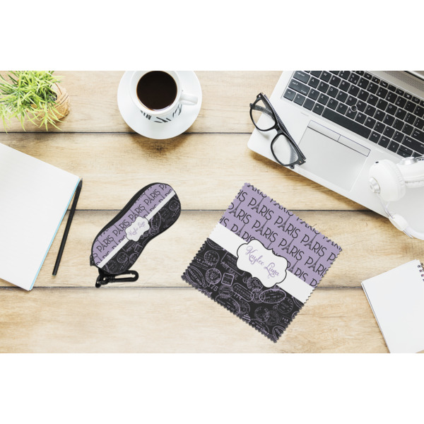 Custom Design - Eyeglass Case and Cloth Set - LIFESTYLE