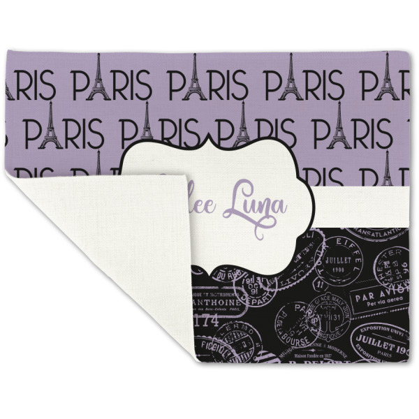 Custom Design - Linen Placemat - Folded Corner (single side)