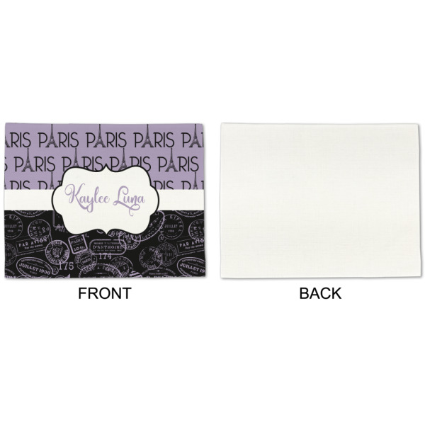 Custom Design - Linen Placemat - APPROVAL Single (single sided)