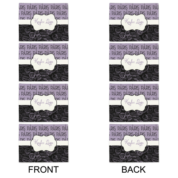 Custom Design - Linen Placemat - Double Sided - Approval - Set of 4