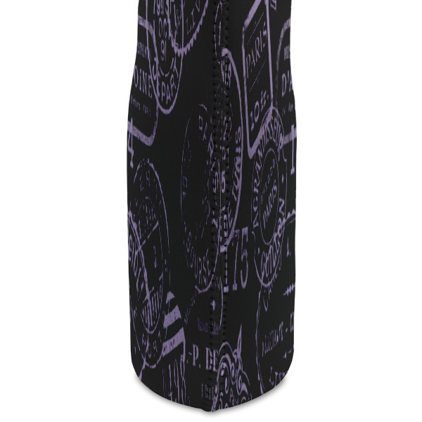 Custom Design - Double Wine Tote - Side Closeup