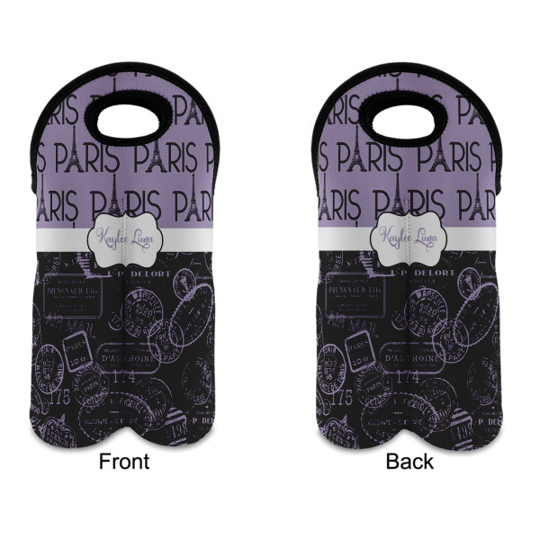 Custom Design - Double Wine Tote - Front & Back