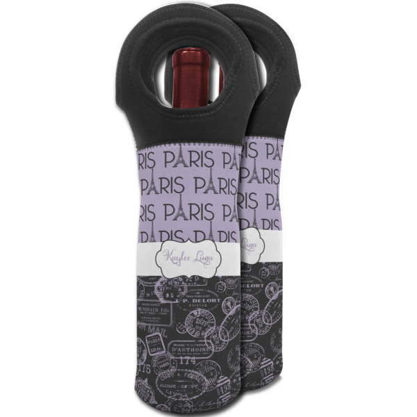 Custom Design - Wine Tote Bag - Two Bags