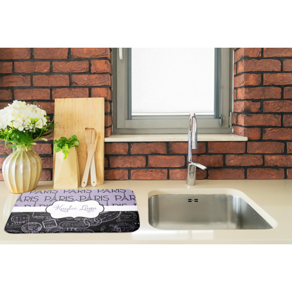 Custom Design - Dish Drying Mat - LIFESTYLE 2