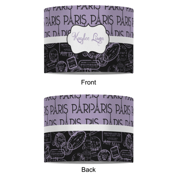 Custom Design - 8" Drum Lampshade - APPROVAL (Fabric)