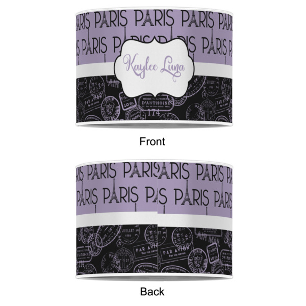 Custom Design - 12" Drum Lampshade - APPROVAL (Poly Film)