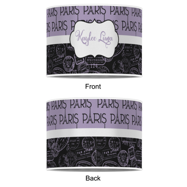 Custom Design - 16" Drum Lampshade - Approval (Poly Film)