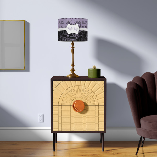 Custom Design - 8" Drum Lampshade - LIFESTYLE