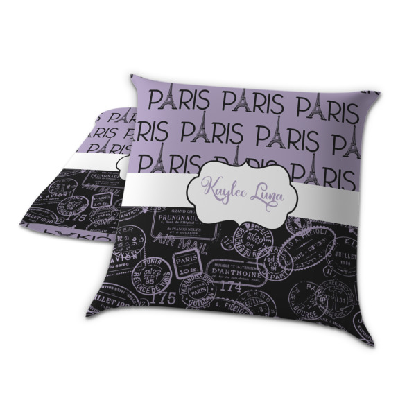 Custom Design - Decorative Pillow Case - TWO