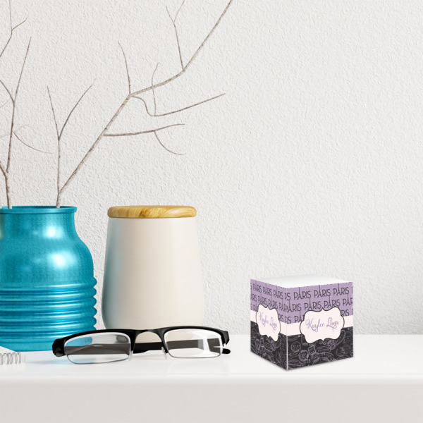 Custom Design - Sticky Note Cube - LIFESTYLE