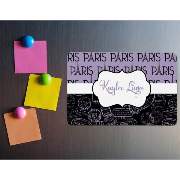 Custom Design - Rectangular Fridge Magnet - LIFESTYLE