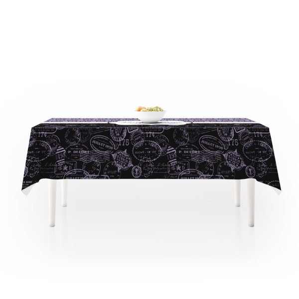 Custom Design - Tablecloths (58"x102") - LIFESTYLE (side view)