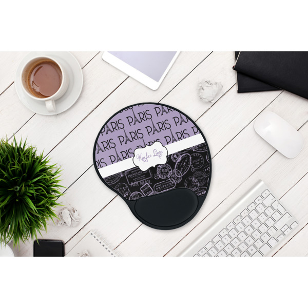 Custom Design - Mouse Pad with Wrist Rest - LIFESYTLE 1