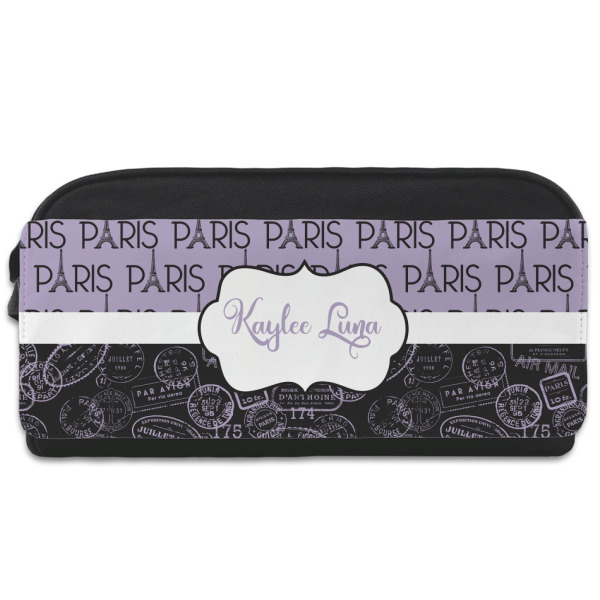 Custom Paris Bonjour and Eiffel Tower Shoe Bag (Personalized)