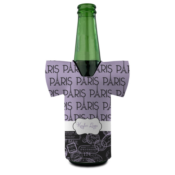 Custom Design - Jersey Bottle Cooler - FRONT (on bottle)