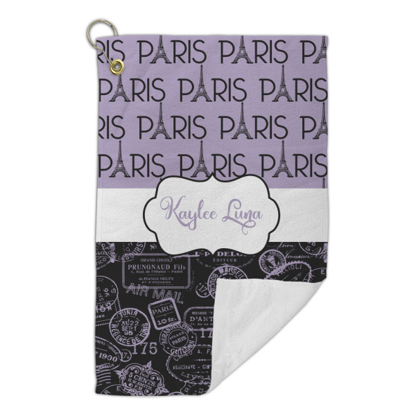 Custom Design - Microfiber Golf Towels Small - Front Folded