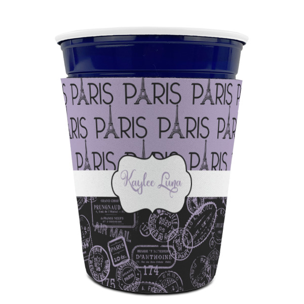Custom Design - Party Cup Sleeves - without bottom - Front (On Cup)