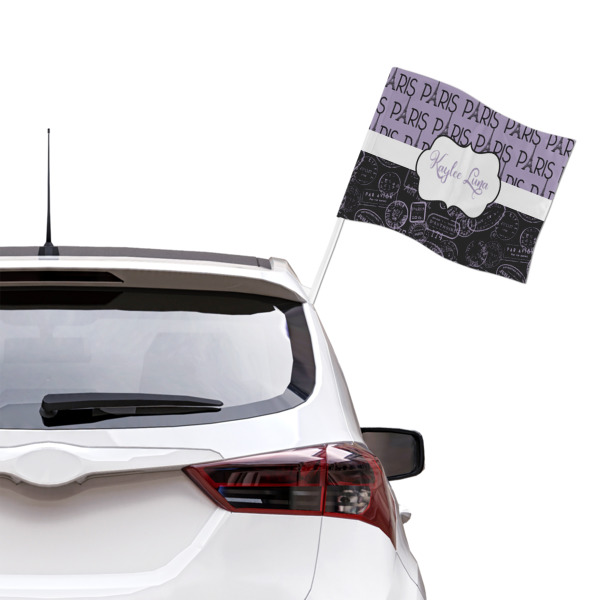 Custom Design - Car Flag - Large - LIFESTYLE