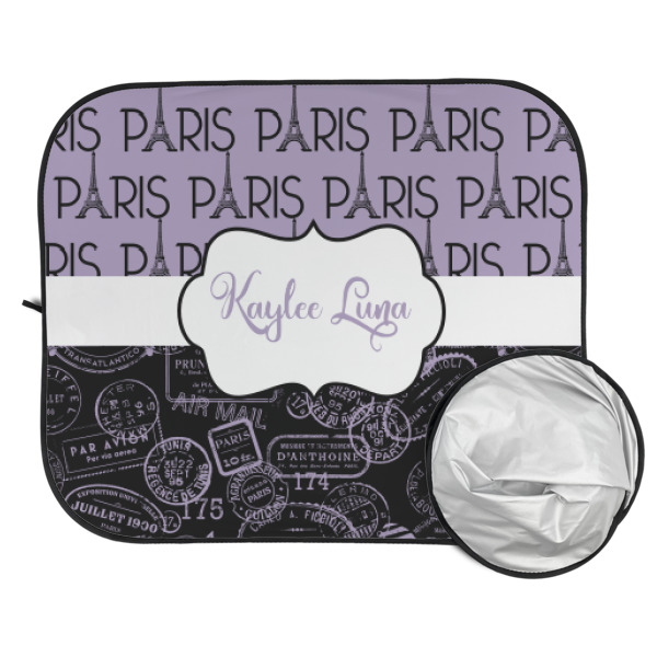 Custom Design - Car Sun Shades - FOLDED & UNFOLDED