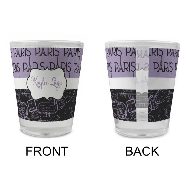 Custom Design - Glass Shot Glass - Standard - Front & Back