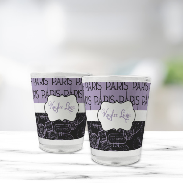 Custom Design - Glass Shot Glass - Standard - Lifestyle