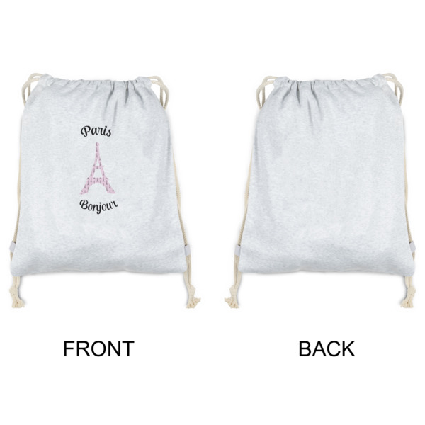 Custom Design - Drawstring Backpacks - Sweatshirt Fleece - Single Sided - APPROVAL
