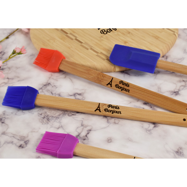 Custom Design - Silicone Brush - Blue - Lifestyle