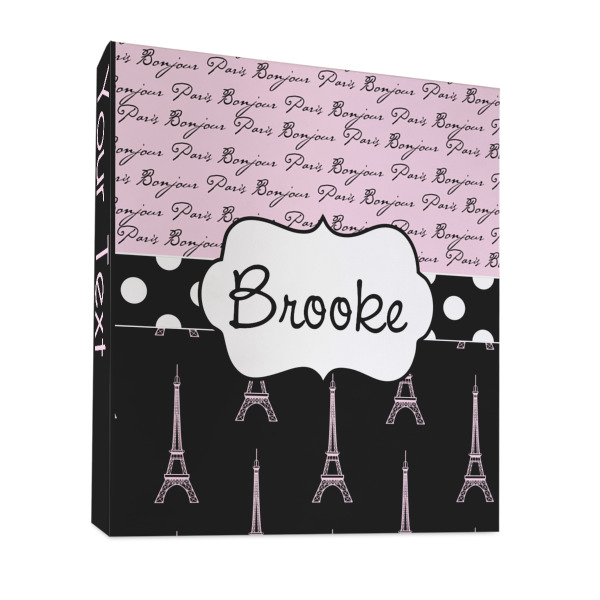 Custom Design - 3 Ring Binders - Full Wrap - 1" - Front