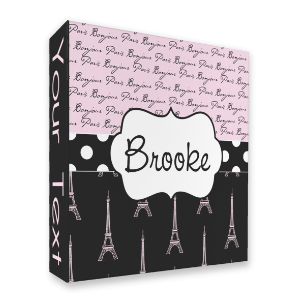 Custom Design - 3 Ring Binders - Full Wrap - 2" - Front