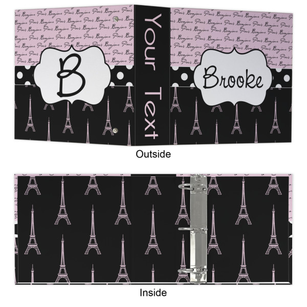 Custom Design - 3 Ring Binders - Full Wrap - 3" - Approval