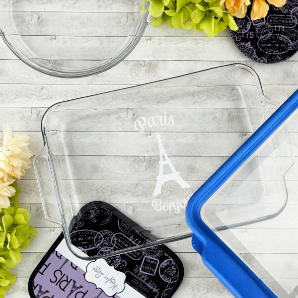 Custom Design - Glass Baking Dish - 13"x9" - Lifestyle